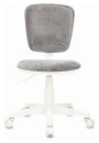 Кресло детское Бюрократ CH-W204NX серый Light-19 крестовина пластик пластик белый2