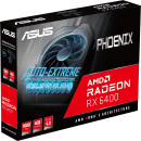 Видеокарта ASUS Radeon RX 6400 Phoenix PCI-E 4096Mb GDDR6 64 Bit Retail PH-RX6400-4G6
