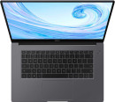 Ноутбук Huawei MateBook D 15 BoD-WFE9 15.6" 1920x1080 Intel Core i7-1165G7 SSD 512 Gb 16Gb Bluetooth 5.0 Intel Iris Xe Graphics серый Windows 11 Home 53012TLM7