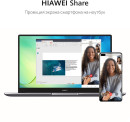 Ноутбук Huawei MateBook D 15 BoD-WFE9 15.6" 1920x1080 Intel Core i7-1165G7 SSD 512 Gb 16Gb Bluetooth 5.0 Intel Iris Xe Graphics серый Windows 11 Home 53012TLM10