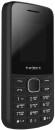 Телефон Texet TM-117 черный 1.77" Bluetooth