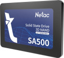 Netac SSD SA500 480GB 2.5 SATAIII 3D NAND, R/W up to 520/450MB/s, TBW 240TB, 3y wty2