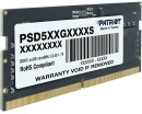 Оперативная память для ноутбука 16Gb (1x16Gb) PC5-38400 4800MHz DDR5 SO-DIMM CL40 Patriot Signature PSD516G480081S2