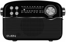 Радиоприёмник SVEN SRP-500 чёрный (3 Вт, FM/AM/SW, USB, microSD, AUX, Bluetooth, 1200 мАч)3