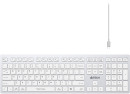 Клавиатура A4Tech Fstyler FBX50C белый USB беспроводная BT/Radio slim Multimedia2