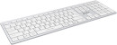 Клавиатура A4Tech Fstyler FBX50C белый USB беспроводная BT/Radio slim Multimedia7