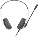 Наушники с микрофоном A4Tech Fstyler FH100U белый/черный 2м накладные USB оголовье (FH100U)4