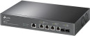 TP-Link TL-SX3206HPP JetStream управляемый коммутатор 10 Гбит/с уровня 2+ с четырьмя портами PoE++ и двумя слотами SFP+2