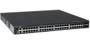 Qtech Управляемый стекируемый коммутатор уровня L3 с поддержкой PoE 802.3af/at, 48 портов 10/100/1000 BASE-T, 4 порта 10GbE SFP+, 4K VLAN, 32K MAC адресов,  консольный порт, 1 MGMT порт, 1 порт USB 2.