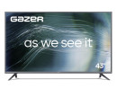 Телевизор 43" Gazer TV43-FS2G серый 1920x1080 60 Гц Smart TV Wi-Fi 3 х HDMI 2 х USB RJ-45 Bluetooth