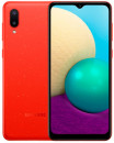Смартфон Samsung SM-A022 Galaxy A02 32Gb 2Gb красный моноблок 3G 4G 6.5" 720x1600 Android 10 13Mpix 802.11 b/g/n GPS GSM900/1800 GSM1900 TouchSc