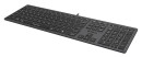 Клавиатура проводная A4TECH Fstyler FX60 USB серый5