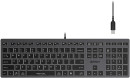 Клавиатура проводная A4TECH Fstyler FX60H USB серый2