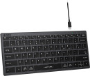 Клавиатура A4Tech Fstyler FX61 серый/белый USB slim Multimedia LED (FX61 GREY)4