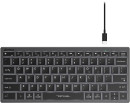 Клавиатура A4Tech Fstyler FX61 серый/белый USB slim Multimedia LED (FX61 GREY)9