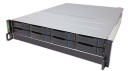 EonStor GSe Pro 3000 2U/8bay,single subsystem ,4x1G iSCSI ports,1xUSB 3.0,2xhos board,1x4GB RAM,2x(PSU+FAN),8xSATA SFF/LFF,1xRail kit(GSe Pro 3008RP-C)3