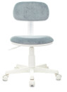 Кресло детское Бюрократ CH-W201NX серо-голубой Light-28 крестов. пластик пластик белый2