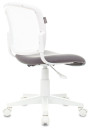 Кресло детское Бюрократ CH-W296NX белый TW-15 сиденье серый Neo Grey сетка/ткань крестов. пластик пластик белый4