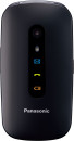 Мобильный телефон Panasonic TU456 черный раскладной 1Sim 2.4" 240x320 0.3Mpix GSM900/1800 microSDHC max32Gb6