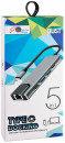Адаптер USB 3.1 Type-Cm ->HDMI A(m) 4K@30Hz, RJ45, 2XUSB3.0, PD, iOpen <ACU435M>2