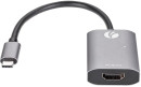 Aдаптер USB 3.1 Type-Cm --> HDMI A(f) , 4K@60Hz, PD charging, Alum Shell, VCOM <CU452A>7