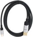 Кабель-адаптер USB 3.1 Type-Cm --> DP(m) 8K@60Hz, 1.8m , Alumi Shell,VCOM <CU422MCV-1.8M>2