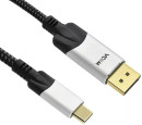 Кабель-адаптер USB 3.1 Type-Cm --> DP(m) 8K@60Hz, 1.8m , Alumi Shell,VCOM <CU422MCV-1.8M>4
