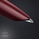 Ручка перьев. Parker 51 Core (2123496) Burgundy F сталь нержавеющая подар.кор.6