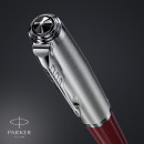 Ручка перьев. Parker 51 Core (2123496) Burgundy F сталь нержавеющая подар.кор.7