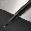 Ручка роллер Parker IM Achromatic T317 (CW2127743) Matt Black F черн. черн. подар.кор. линия 0.8мм кругл.4
