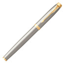 Ручка роллер Parker IM Core T321 (CW1931663) Brushed Metal GT F черн. черн. подар.кор. сменный стержень 1стерж.2