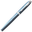 Ручка роллер Parker IM Premium T318 (CW2143648) Blue Grey CT F черн. черн. подар.кор. линия 0.5мм кругл.2