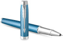 Ручка роллер Parker IM Premium T318 (CW2143648) Blue Grey CT F черн. черн. подар.кор. линия 0.5мм кругл.3