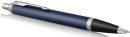 Ручка шариков. Parker IM Core K321 (CW1931668) Matte Blue CT M син. черн. подар.кор. сменный стержень 1стерж. кругл. 1 ручка/Подарочный футляр2
