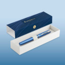Ручка перьев. Waterman Graduate Allure (CW2068195) Blue F сталь нержавеющая подар.кор. стреловидный пиш. наконечник кругл. 1цв. 1 ручка/Подарочный футляр3