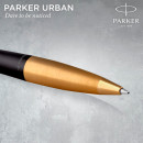 Набор ручек Parker Urban Core FK200 (CW2093381) Muted Black GT сталь нержавеющая подар.кор. ручка перьевая, ручка шариковая6
