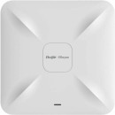 Reyee AC1300 Dual Band Ceiling Mount Access Point, 867Mbps at 5GHz + 400Mbps at 2.4GHz, 2 10/100/1000base-t Ethernet uplink port, Internal Antennas,support  802.11a/b/g/n/ac Wave1/Wave2