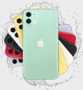 Смартфон Apple A2221 iPhone 11 128Gb 4Gb зеленый моноблок 3G 4G 2Sim 6.1" 828x1792 iPhone iOS 15 12Mpix 802.11 a/b/g/n/ac/ax NFC GPS GSM900/1800 GSM1900 TouchSc Ptotect4