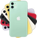 Смартфон Apple A2221 iPhone 11 128Gb 4Gb зеленый моноблок 3G 4G 2Sim 6.1" 828x1792 iPhone iOS 15 12Mpix 802.11 a/b/g/n/ac/ax NFC GPS GSM900/1800 GSM1900 TouchSc Ptotect5