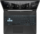 Ноутбук ASUS TUF Gaming F15 FX506HCB-HN144 15.6" 1920x1080 Intel Core i5-11400H SSD 512 Gb 8Gb Bluetooth 5.0 nVidia GeForce RTX 3050 4096 Мб черный DOS 90NR0724-M059907