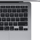 Ноутбук Apple MacBook Air 13 13.3" 2560x1600 Apple -M1 SSD 256 Gb 8Gb WiFi (802.11 b/g/n/ac/ax) Bluetooth 5.0 Apple M1 (7-core) серый macOS MGN63ZP/A5