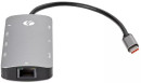 Кабель-адаптер USB3.1 Type-CM-->HDMI 4K*60Hz +3USB3.1(10Гбс)+RJ45+TF+SD+PD VCOM <CU4641>3