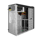 Корпус Miditower ExeGate UN-603-UN400 (ATX, БП UN400 с вент. 12см, 2*USB, аудио, черный)2
