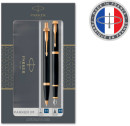 Набор ручек Parker IM Core FK221 (CW2093216) Black GT M сталь нержавеющая подар.кор. ручка перьевая, ручка шариковая8