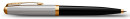 Ручка шариков. Parker 51 Premium (CW2169062) Black GT M черн. черн. подар.кор. сменный стержень 1стерж. кругл. 1цв.2