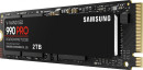 Твердотельный накопитель SSD M.2 2 Tb Samsung 990 PRO Read 7450Mb/s Write 6900Mb/s 3D V-NAND MZ-V9P2T0BW2