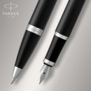 Набор ручек Parker IM Core FK221 (CW2093215) Black CT сталь нержавеющая подар.кор. ручка перьевая, ручка шариковая5