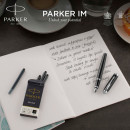 Набор ручек Parker IM Core FK221 (CW2093215) Black CT сталь нержавеющая подар.кор. ручка перьевая, ручка шариковая6
