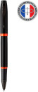 Ручка роллер Parker IM Vibrant Rings T315 (CW2172945) Flame Orange PVD F черн. черн. подар.кор.6