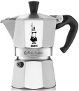 Кофеварка Bialetti Moka Express 3 порц + молотый кофе Decffeinato 250 0.13л нерж.сталь серебристый (32118)2